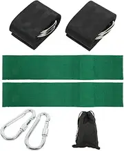 Tree Swing Hanging Kit Durable Straps with Heavy Duty Carabiner for Outdoor Swing Set Camping