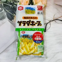 在飛比找松果購物優惠-☆潼漾小舖☆ 日本 龜田製果 沙拉鹽味米果 6小袋入 伯方的