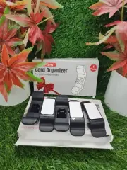 12 BLACK Winder Cable Cord Holder for Kitchen Appliances Cord Organizer Cord Wra