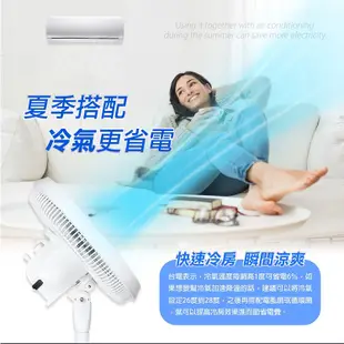 【勳風】14吋/16吋 DC循環扇 電風扇 停電可用 手動360度旋轉 USB充電 16吋款可蓄電