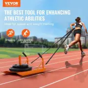 Power Sled Weight Training Equipment Push Pull Fitness Strength Speed Exercise