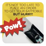 CORGI 267 BATMOBILE MODEL CLUB EXCLUSIVE MATT BLACK