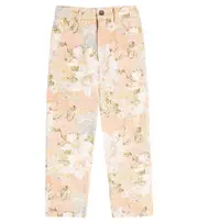 [The New Society] The New Society Irvine floral jeans Y 8 multicoloured
