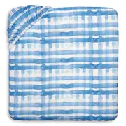 Sferra Plaidino Bottom Fitted Sheet, Queen