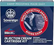 Sovereign 30616431 DPC Injection Cream Cartridge Kit, White