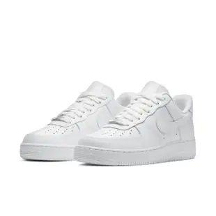 【NIKE 耐吉】NIKE AIR FORCE 1 休閒鞋 女鞋 白 全白 經典(DD8959-100)