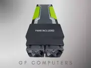 Nvidia Tesla GPU Cooling Fan Shroud Mounting K60 M40 P100 Accelerator Card AI