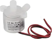 12V DC 6W Water Pressure Pump, Micro Brushless Ultra Quiet Mini Submersible Water Cooling Pump for Aquarium, Solar System, Water Circulation System