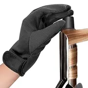 Hair Styling Gloves, Heat Gloves Heat Resistant Professional Hand Gloves, Household Supplies Thick Non-Slip Glove Mitt for Wand Flat Iron