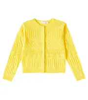 [Bonpoint] Bonpoint Enza cashmere cardigan Y 14 yellow
