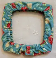 Pioneer Woman Fabric 8x8 Grime Guard Cover For Q Snap Frame
