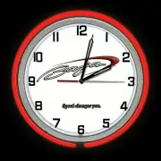 19" Baja Boats Speed Changes You Red Double Neon Clock Marina Garage Man Cave