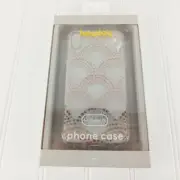 heyday Clear Apple iPhone Case XR Gold Scallop Dot NEW