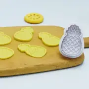 3D Pineapple Shape Cake Decor Fondant Chocolate Biscuits Mold