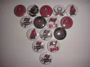Buccaneers flat back buttons or pin badge cabochons embellishments magnets
