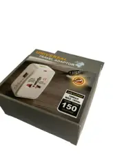 All-in-One Universal Travel Adapter with (Type C + USB) 2 USB Ports & AC OutletA