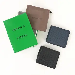 [現貨] Bottega Veneta BV 男用 皮夾  編織短夾