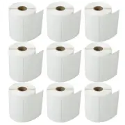 9Rolls Direct Thermal 500 Shipping Labels Per Roll 4"X3" For Zebra&Rollo GK420T