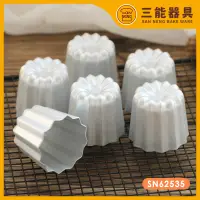 在飛比找蝦皮購物優惠-【台灣現貨 附發票】三能  5入可麗露模 SN6253 陽極