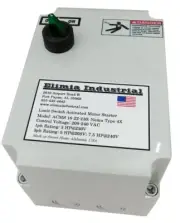 Elimia ACMS 12-18-240LCS 3 HP 240V 1ph Air Compressor Motor Starter 4X UL 508A