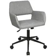 Otto Nordby Desk Chair Fabric Grey