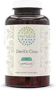 Devil's Claw 120 Capsules, 500 mg, Devil's Claw (Harpagophytum Procumbens) Dried Root (120 Capsules)
