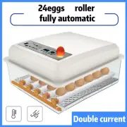 24/36/64 Egg Incubator Fully Automatic Digital Turning Chicken Duck Bird Eggs