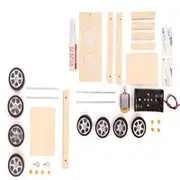 Diy Self-Made Little Train Hand Crafted Children Puzzle Kid Education Toys