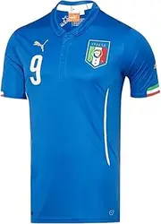 [PUMA] Big Boys' FIGC Italia Home Jersey 2014 Balotelli # 9