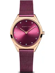 Bering 17031-969 Purple Stainless Steel Womens Watch