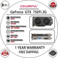 在飛比找蝦皮購物優惠-七彩 GeForce GTX 750ti 2G GDDR5 