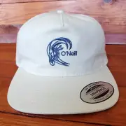 O’Neill Surf Hat Men’s Adjustable Snapback Surfing Blue Beige New