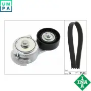 VRIBBED BELT SET 529 0013 10 FOR ALFA ROMEO GIULIETTAMITO FIAT GRANDE/Van 500