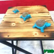 Turtle Figurines | Tortoise Statues Set of 3 | Table Decor | Housewarming Gift