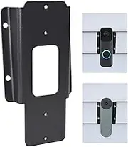 Video Doorbell Mount Compatible with Blink Doorbell Google Nest Doorbell(Battery),Vinyl Siding Anti Theft Doorbell Holder Not Block Doorbell Sensor Bracket Mounting (4" Standard Vinyl Siding Only)