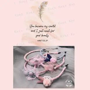 韓國可愛造型花邊兒童髮箍 布質纏繞髮帶 可愛粉嫩色系兔子花朵棒棒糖小熊米奇風任選Kiret