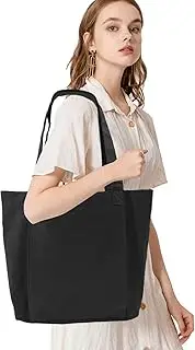 Yoga Bag with Yoga Mat Carrier, Large Capacity Yoga Bag Shoulder Canvas Yoga Mat Bag, Shoulder Tote Bag Lightweight Waterproof Yoga Mat Carrier for Workout & Travel