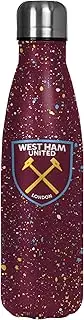 Forever Collectibles UK FOCO Premier League International Championship League Ligue 1 2 SPFL Irish Serie A Football Fan Thermal Paint Splatter Insulated 500ml Bottle