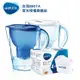 【德國BRITA】3.5L Marella馬利拉濾水壺＋4入Maxtra Plus全效型濾芯（共5芯）｜台灣公司貨