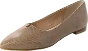 VUE(ビュー) [View] VM11480 Women's Pumps Deep Instep Low Heel Pumps, Greige Print, 8.7 inches (22.0 cm), giclee Print, 22.0 cm