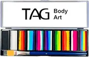 TAG Body Art 1 Stroke Face Paint Palette - 10 x 10g