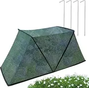Shade Cloth for Garden, Breathable Sun Shade Cover for Veg Flowers, Greenhouse Shade Netting with Stakes, Weather-Resistant, Outdoor Canopy for Patio Covering Greenhouse Vegetable Fruit