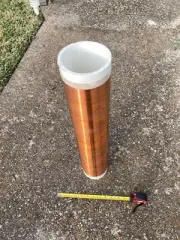 VLF Loading Coil Low Frequency Receive And Transmit Air Core Very High Q Coil