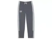 Under Armour Boys Gray Sportstyle Woven Pants Drawstring Zip Cuffs Size M NWT