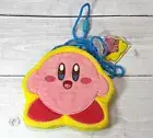Official SKJAPAN Kirby Plush toy Metal Frame Double Clasp Coin Purse Smile Kirby