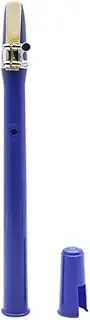 TOGEVAL Abs Resin Saxophone for Boys and Girls Mini Pocket Sax Simple Beginner Sax Blue Musical Education Toy