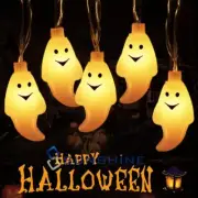 Ghost Halloween String Lights Fairy Light 5FT 10LED 10FT 20LED Battery Operated