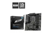 MSI PRO B760M-A WIFI mATX Motherboard, 4x DDR5~128GB, 2x PCI-E x 16, 1x PCI-E x 1, 2x M.2, 4x SATA, 4x USB 3.2 , 2x USB 2.0
