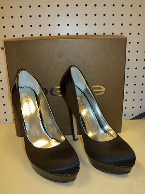 BEBE New Womens Jeremy Black 7.5 M Heels Stiletto Shoes