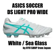 ASICS Soccer Cleats DS LIGHT PRO WIDE 1103A110.102 White / Sea Glass